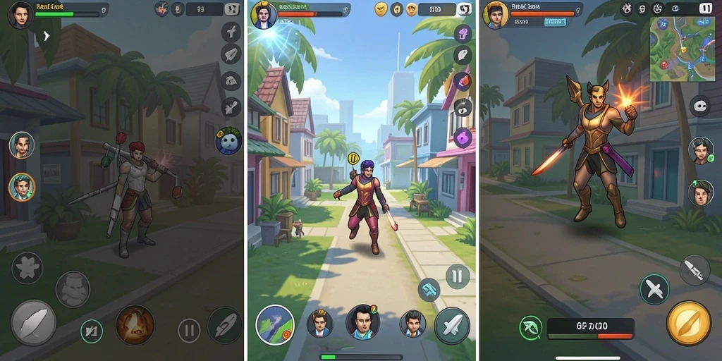 Mode multiplayer untuk bersaing dengan teman.