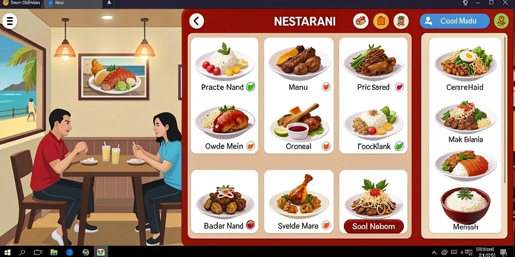 Mode multiplayer yang memungkinkan bermain bersama teman.