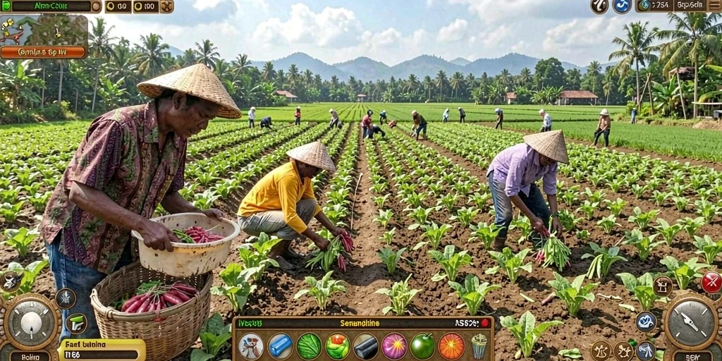 Kustomisasi karakter yang mendalam dan menarik.