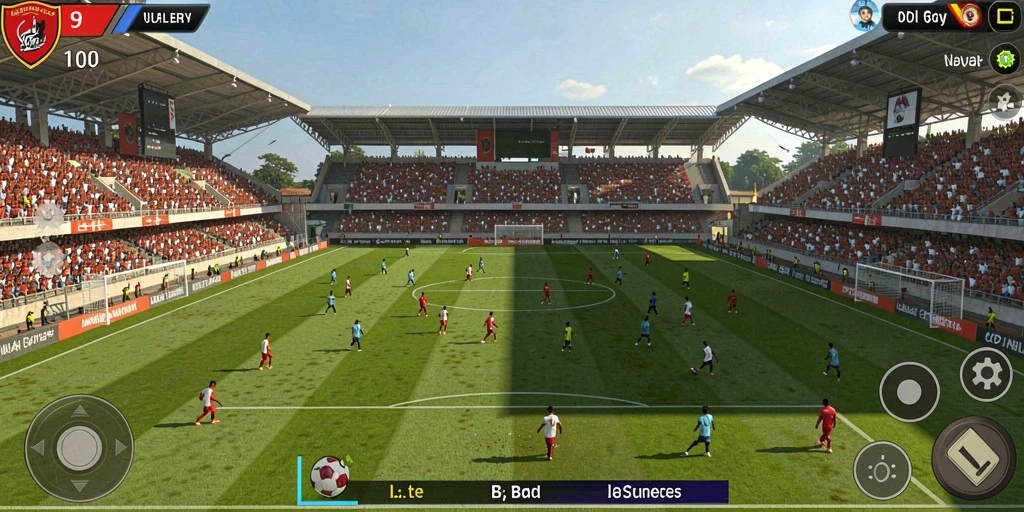 Tangkapan layar menampilkan grafis berkualitas tinggi dari game.