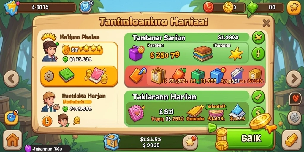 Level-level yang menantang dan seru untuk diselesaikan.