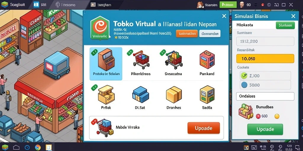 Grafis yang memukau dan penuh warna.