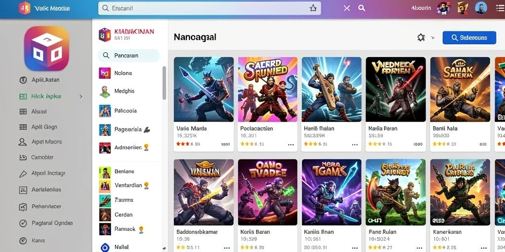 Fitur komunitas untuk berinteraksi dengan pemain lain.